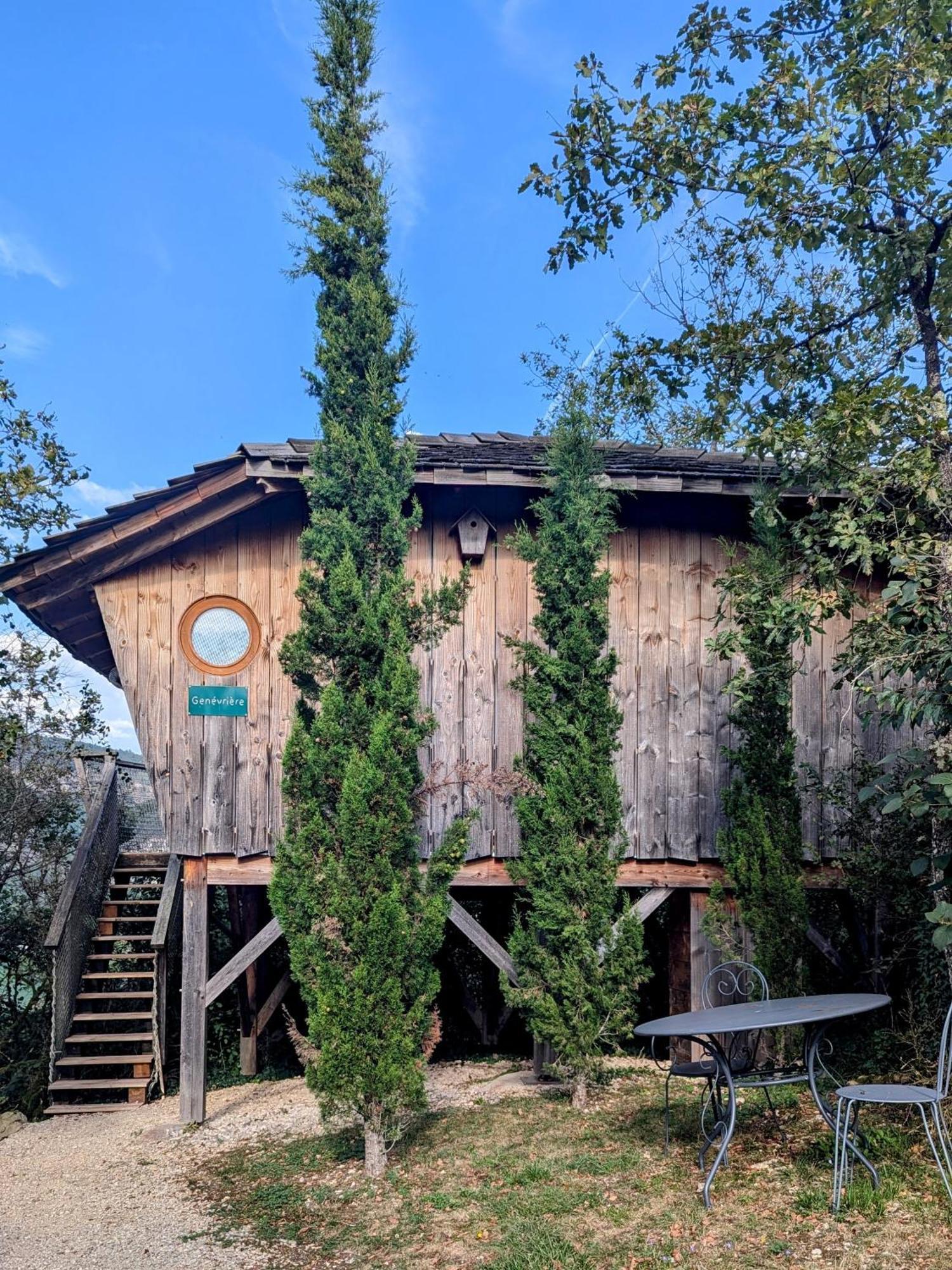 Serrieres-sur-Ain Cabanes Et Lodges Du Belvedere מראה חיצוני תמונה