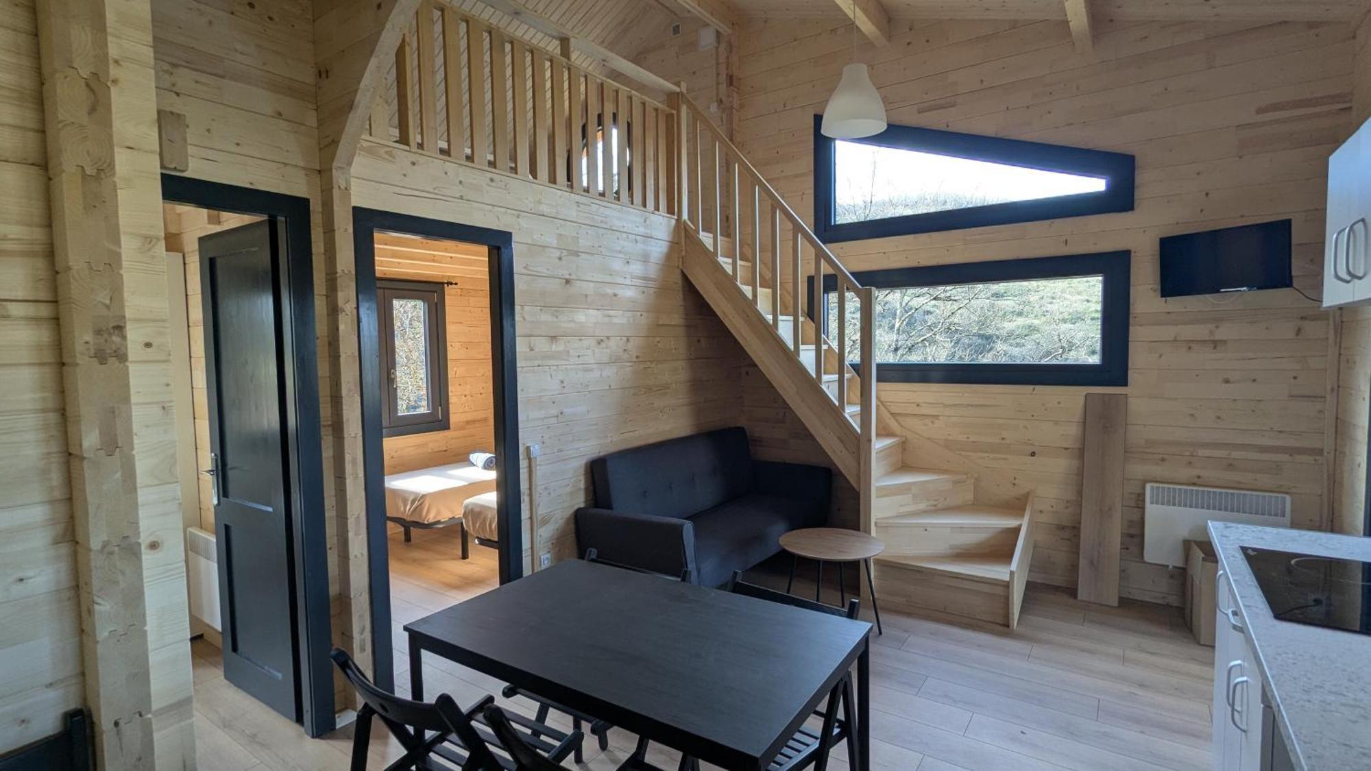 Serrieres-sur-Ain Cabanes Et Lodges Du Belvedere מראה חיצוני תמונה