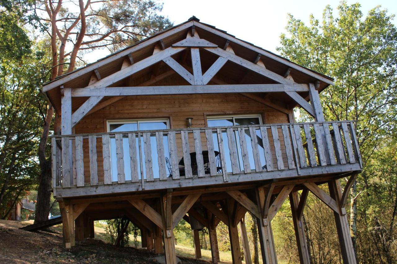 Serrieres-sur-Ain Cabanes Et Lodges Du Belvedere מראה חיצוני תמונה