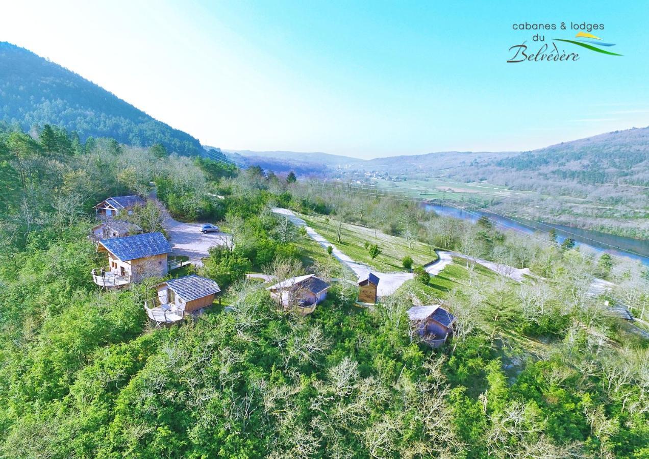 Serrieres-sur-Ain Cabanes Et Lodges Du Belvedere מראה חיצוני תמונה